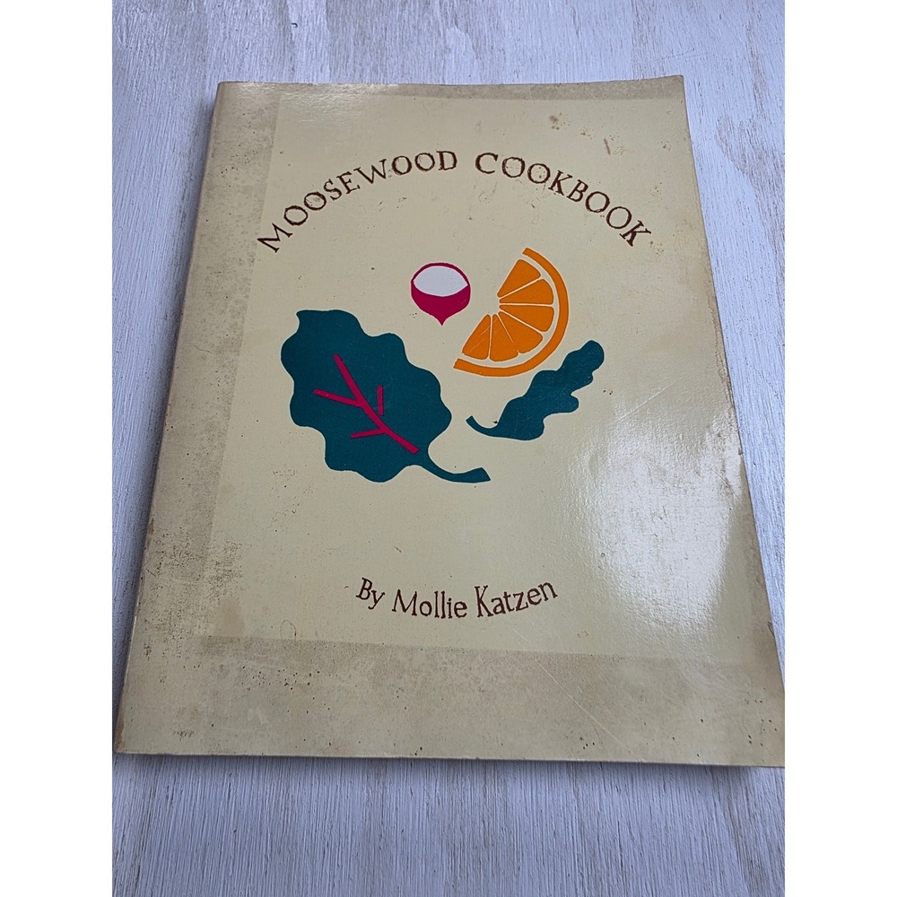 Moosewood Cookbook Mollie Katzen Vegetarian Recipes Vintage Boho Cottagecore